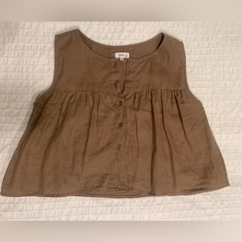 OZMA linen tank